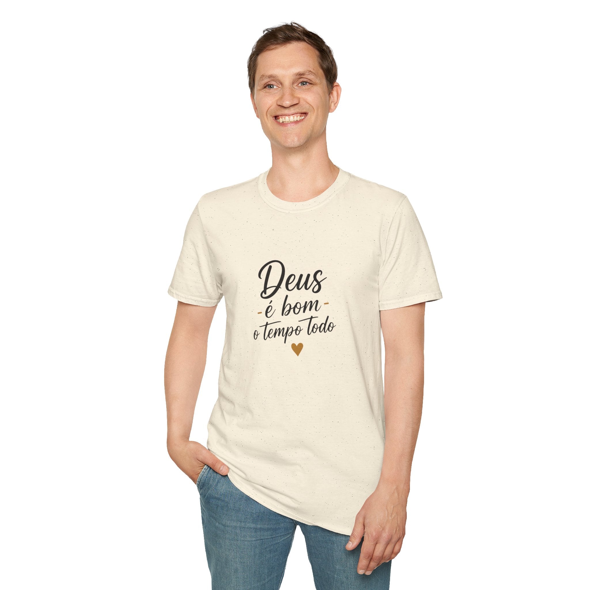 T-Shirt "Deus é bom o tempo todo"