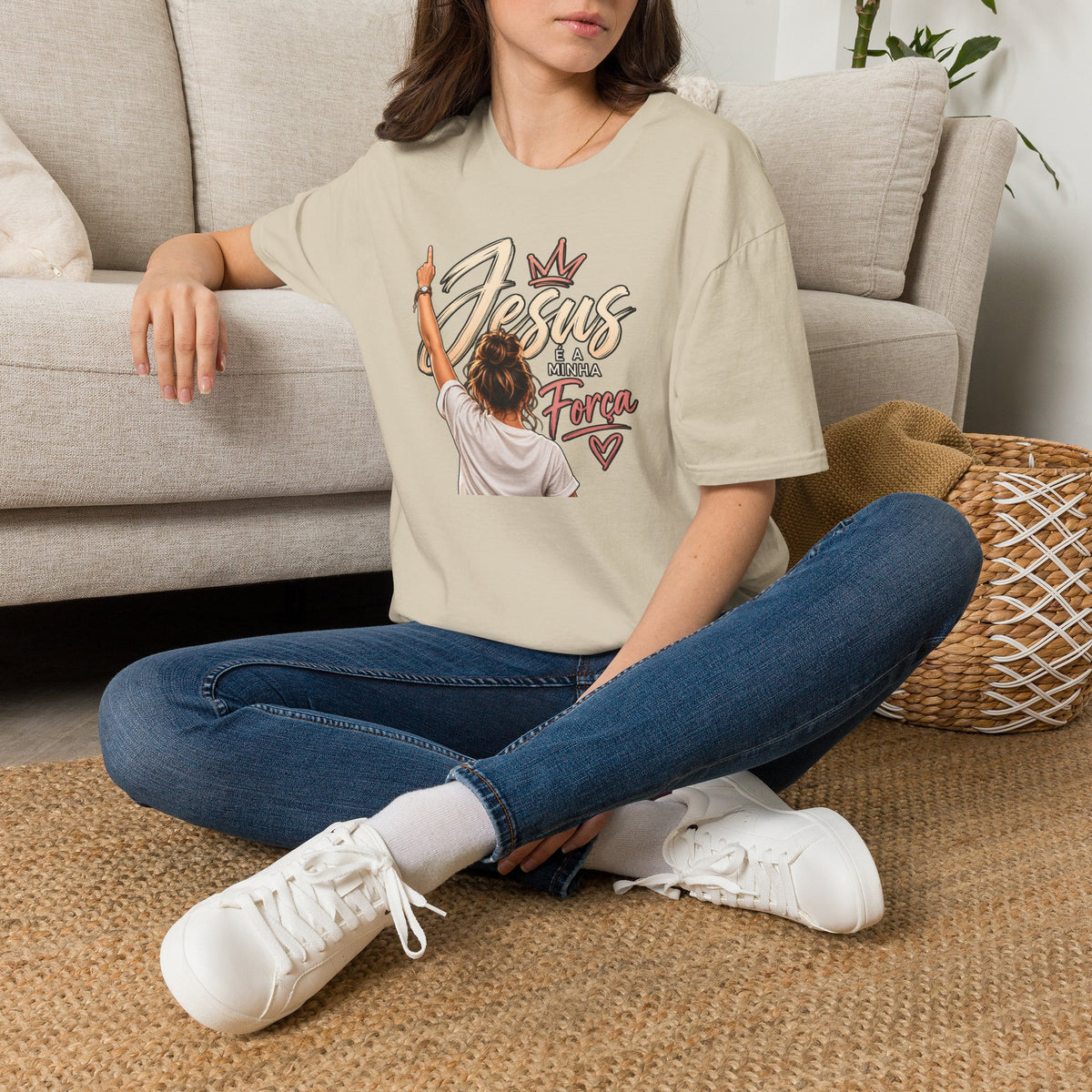 T-Shirt — Jesus é minha força