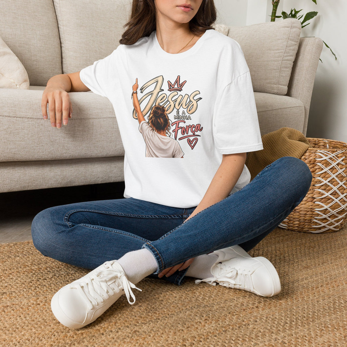 T-Shirt — Jesus é minha força