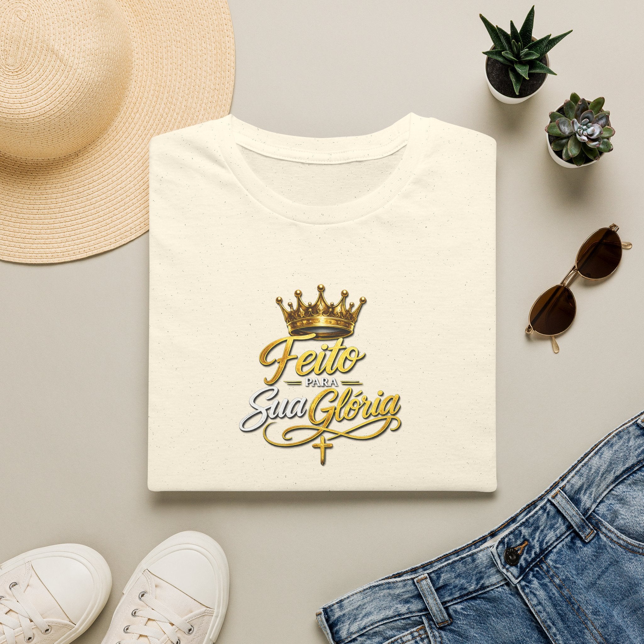 T-Shirt "Feito Para Sua Glória"