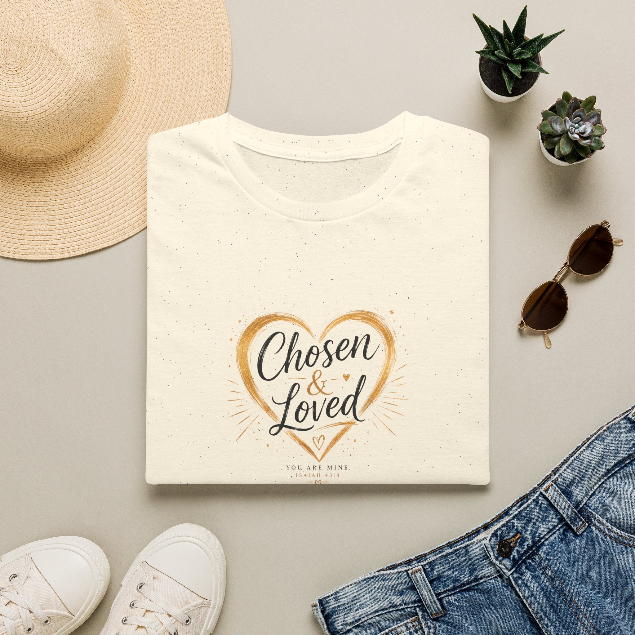 T-Shirt "Chosen & Loved"