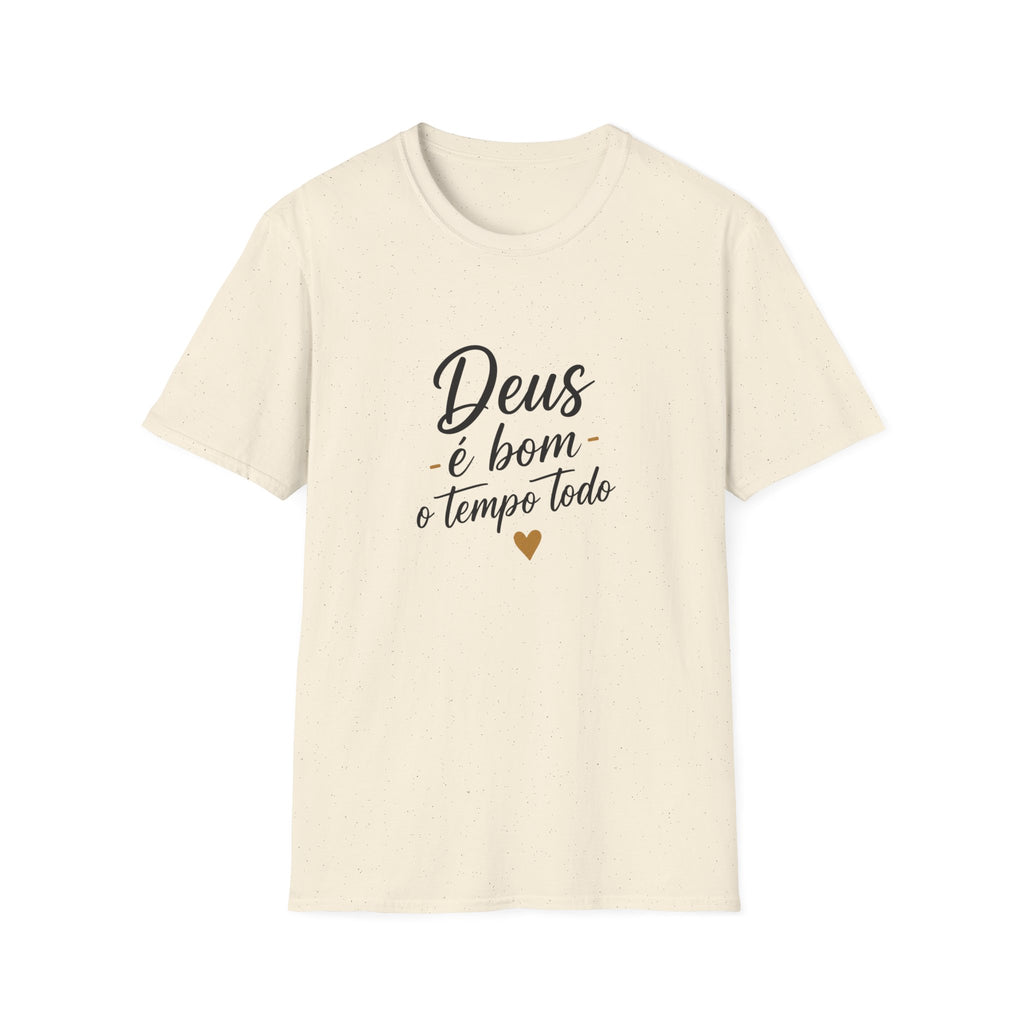 T-Shirt "Deus é bom o tempo todo"