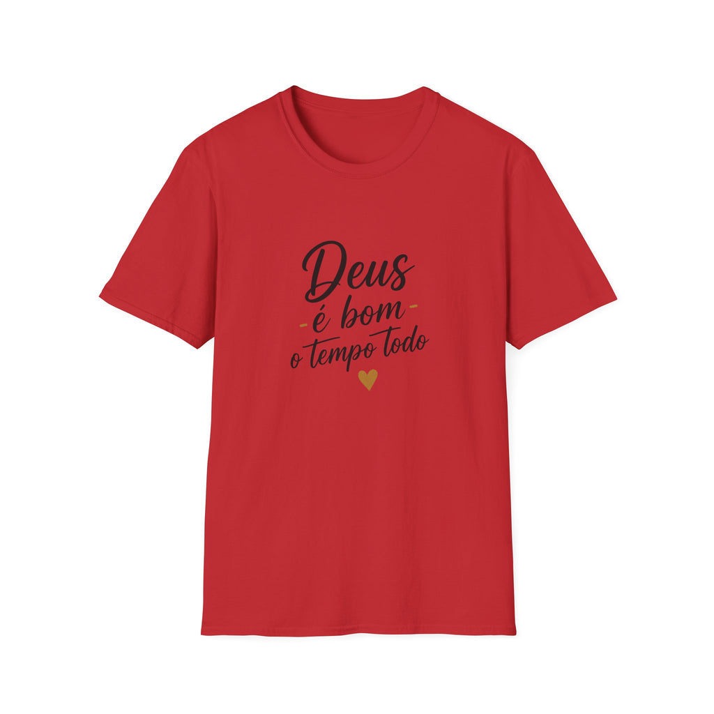 T-Shirt "Deus é bom o tempo todo"