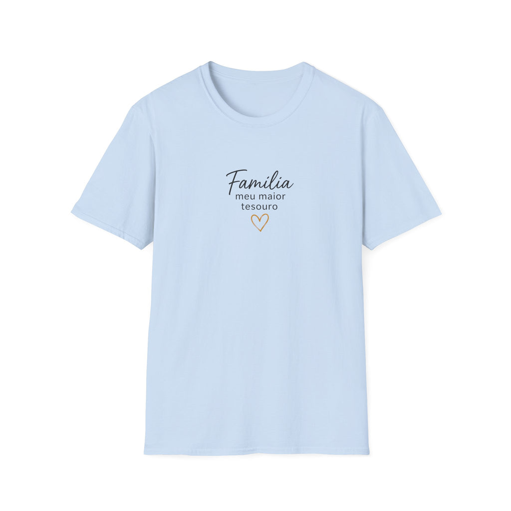 T-Shirt "Familia meu maior tesouro"
