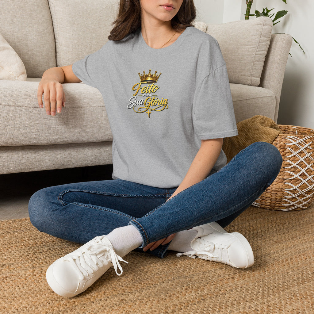 T-Shirt "Feito Para Sua Glória"