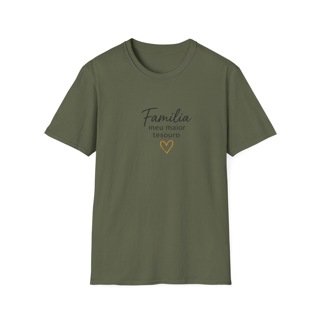 T-Shirt "Familia meu maior tesouro"
