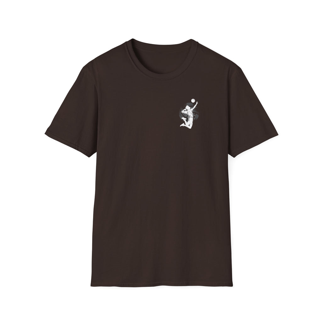 T-Shirt — “Fly High Hit Hard” Volleyboll