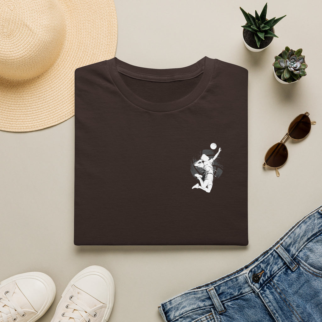 T-Shirt — “Fly High Hit Hard” Volleyboll