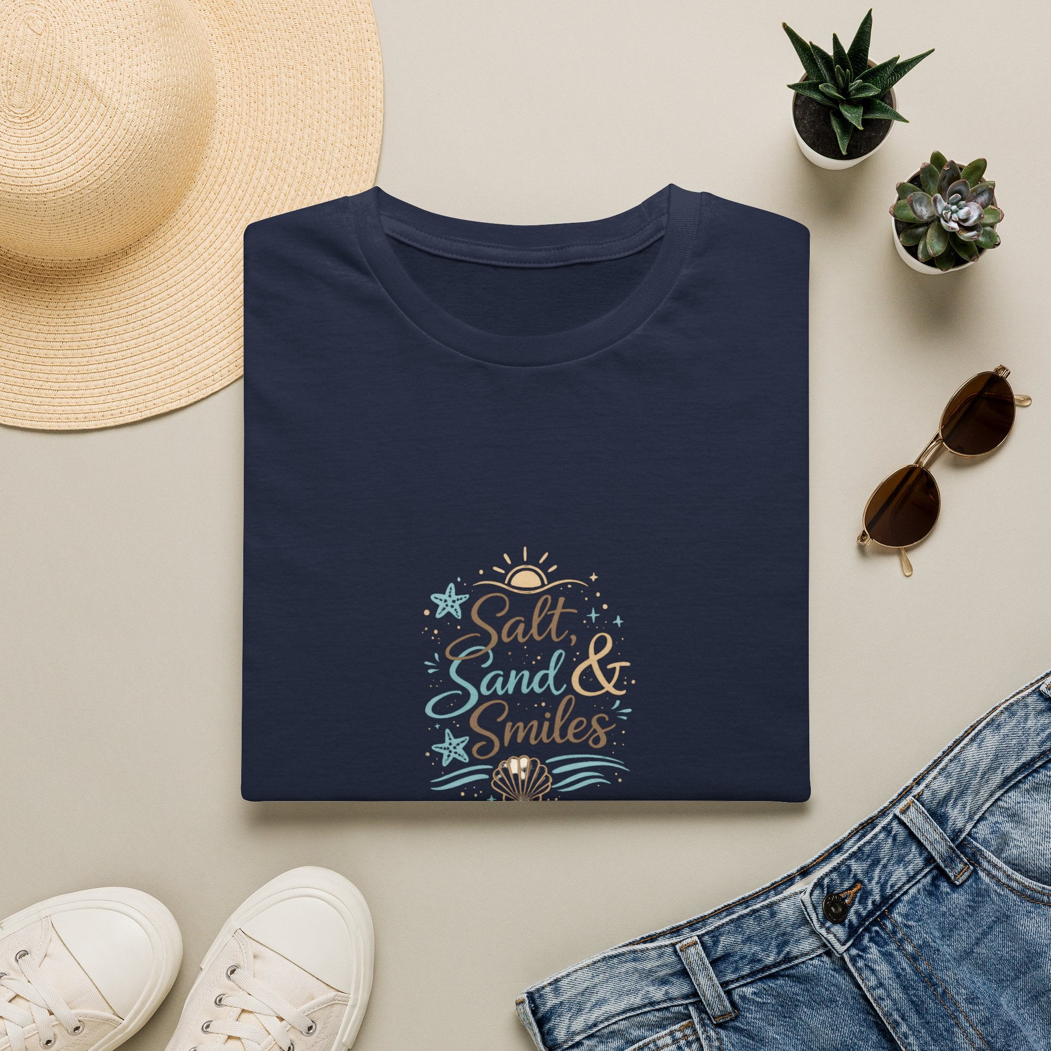 T-Shirt "Salt, Sand & Smiles"