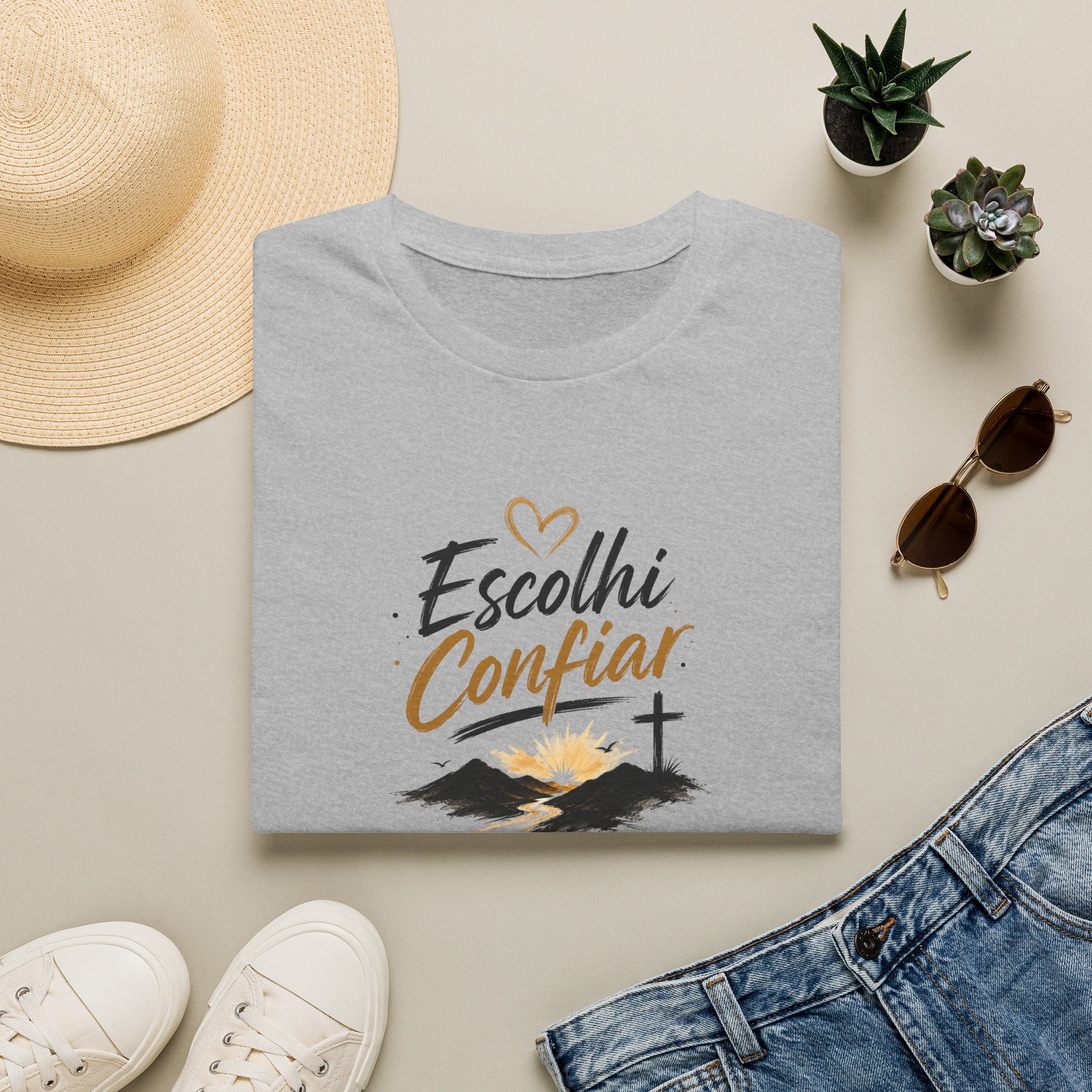T-Shirt "Escolhi Confiar"
