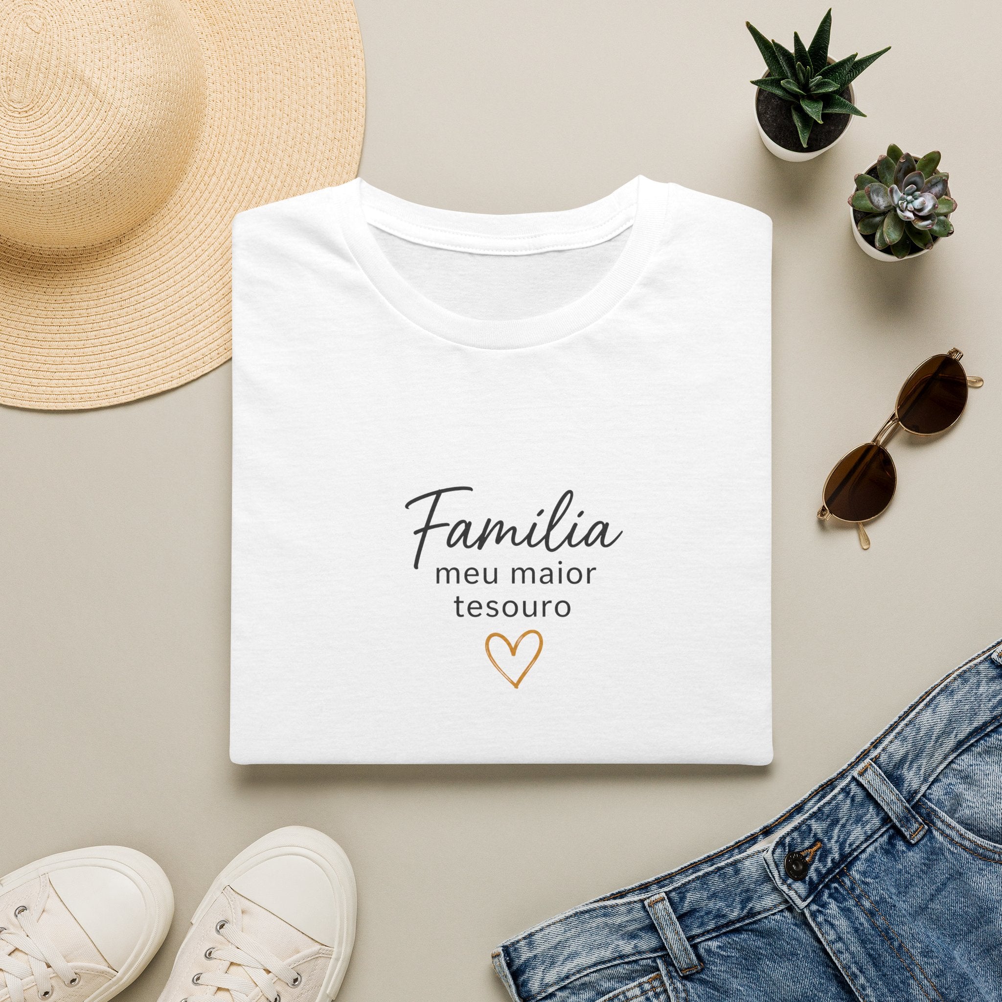 T-Shirt "Familia meu maior tesouro"