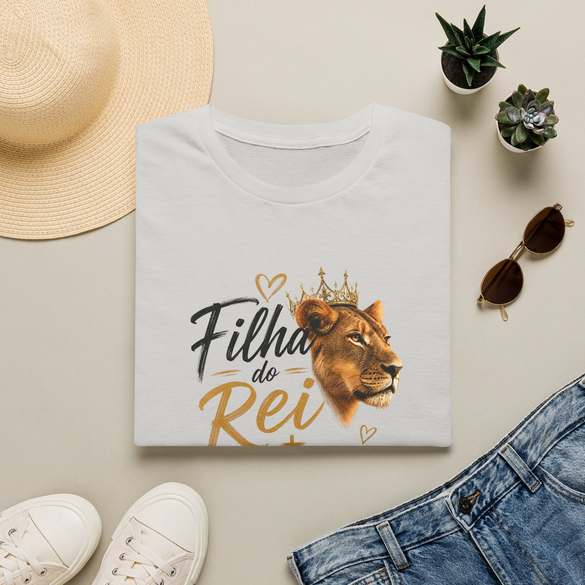 T-Shirt "Filha do Rei"