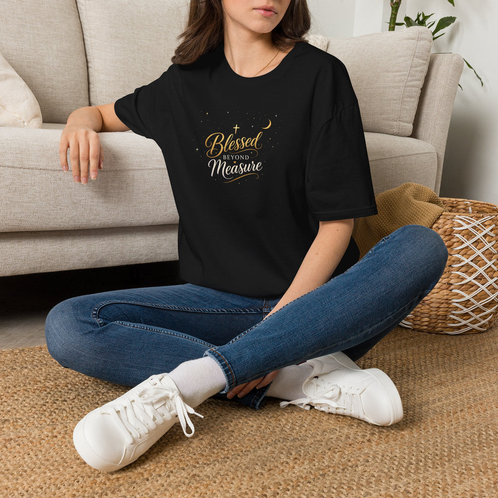 T-Shirt "Blessed beyond measure"