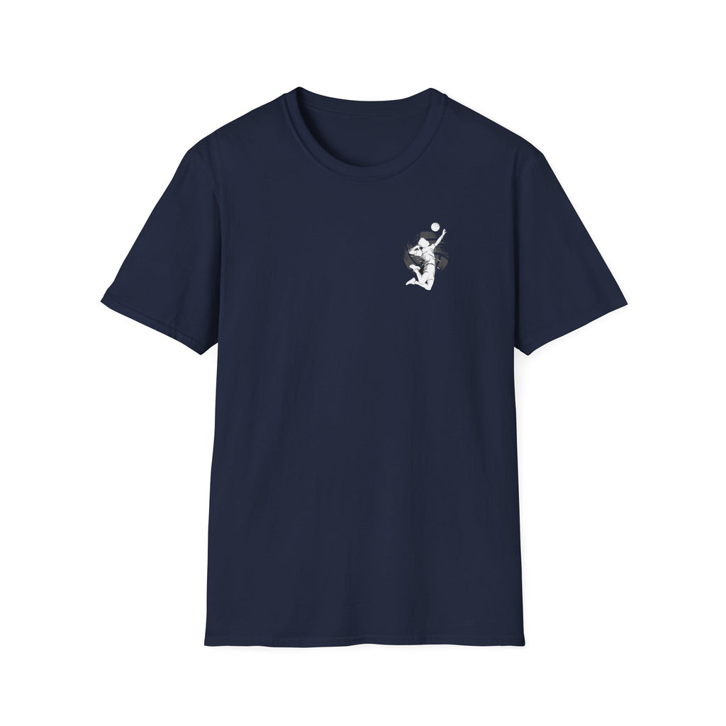 T-Shirt — “Fly High Hit Hard” Volleyboll
