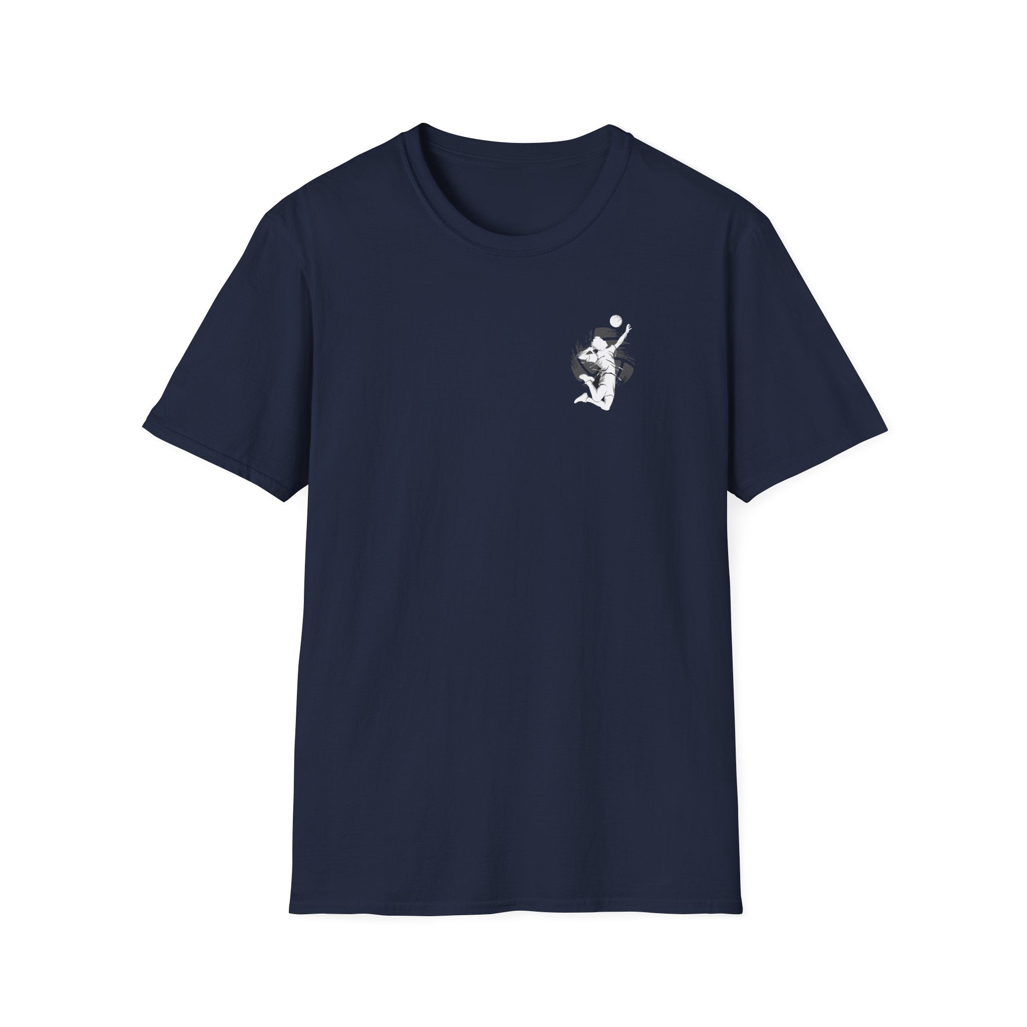 T-Shirt — “Fly High Hit Hard” Volleyboll
