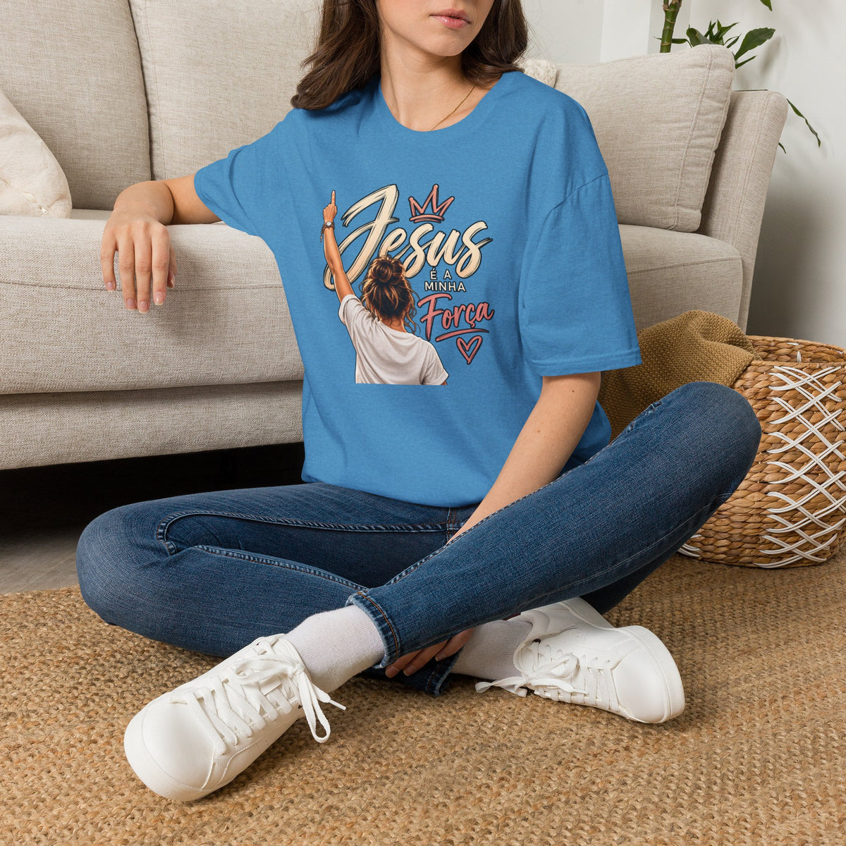 T-Shirt — Jesus é minha força