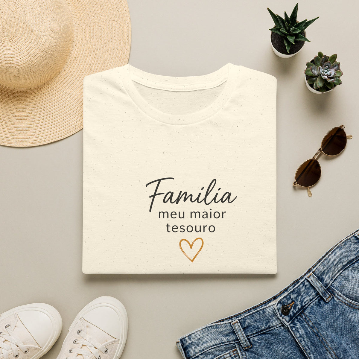 T-Shirt "Familia meu maior tesouro"