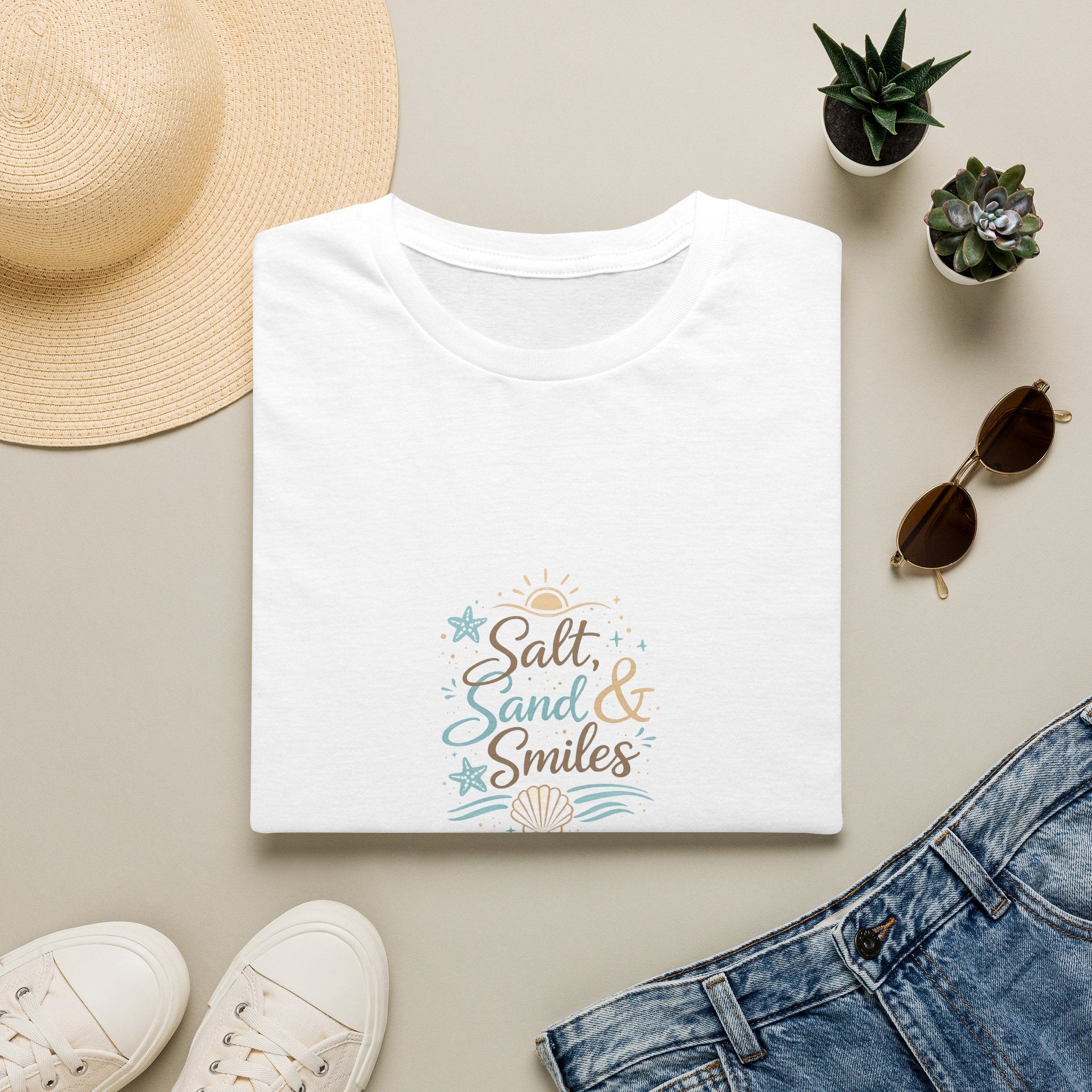 T-Shirt "Salt, Sand & Smiles"