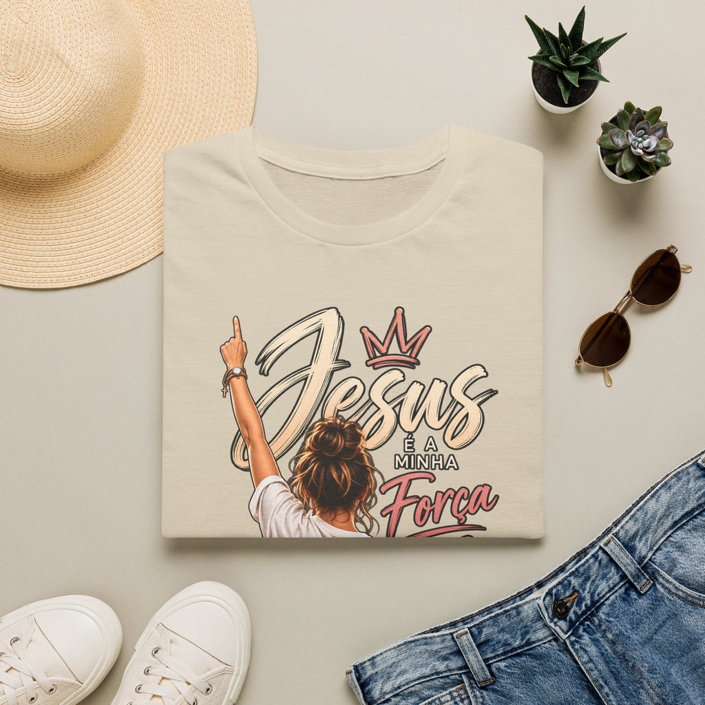 T-Shirt — Jesus é minha força
