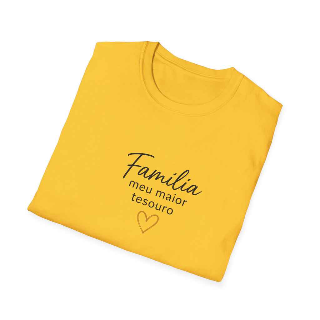T-Shirt "Familia meu maior tesouro"