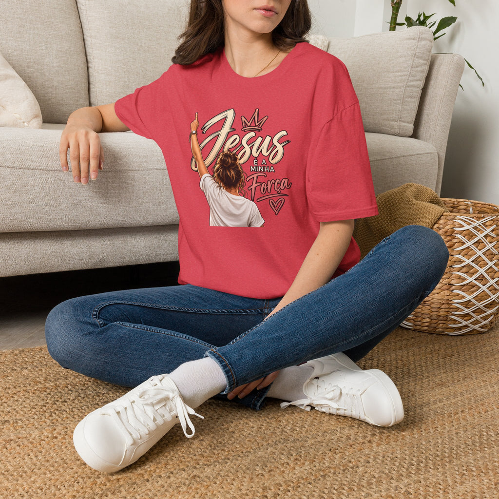 T-Shirt — Jesus é minha força