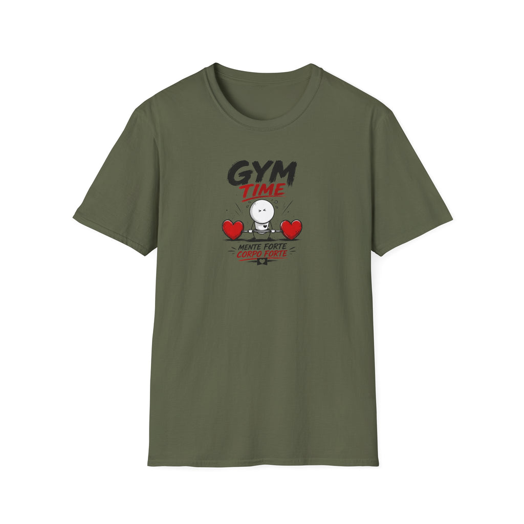 T-Ship "Gym Time, mente forte corpo forte