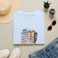 T-Shirt — “Não esquenta a cabeça, esquente água e faz café!”