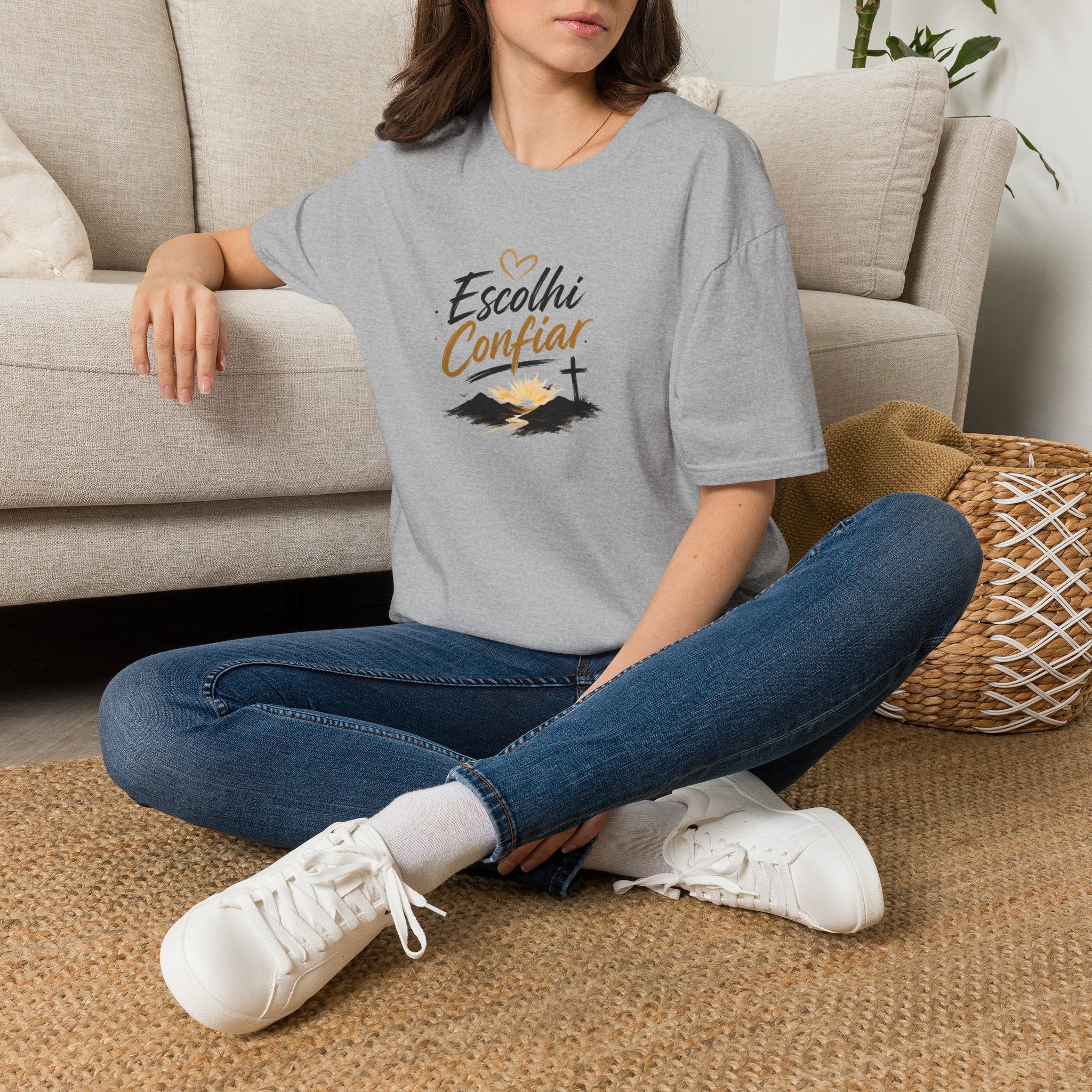 T-Shirt "Escolhi Confiar"