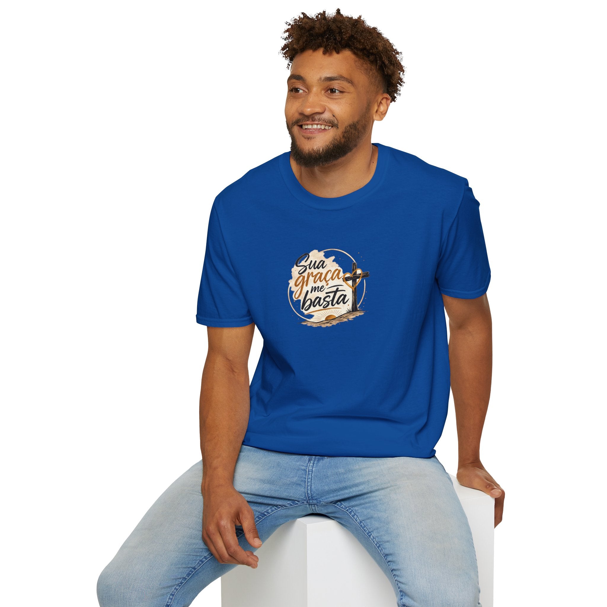 T‑Shirt - "Sua Graça Me Basta"