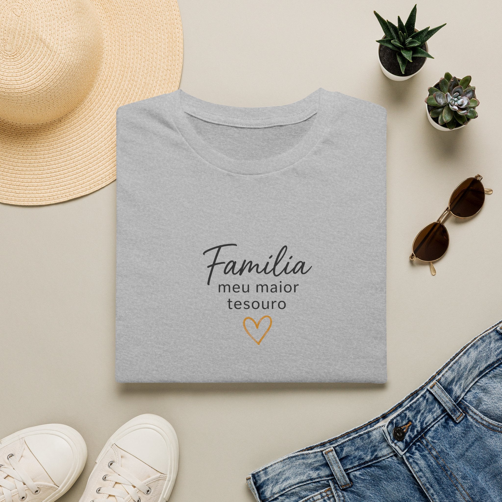 T-Shirt "Familia meu maior tesouro"