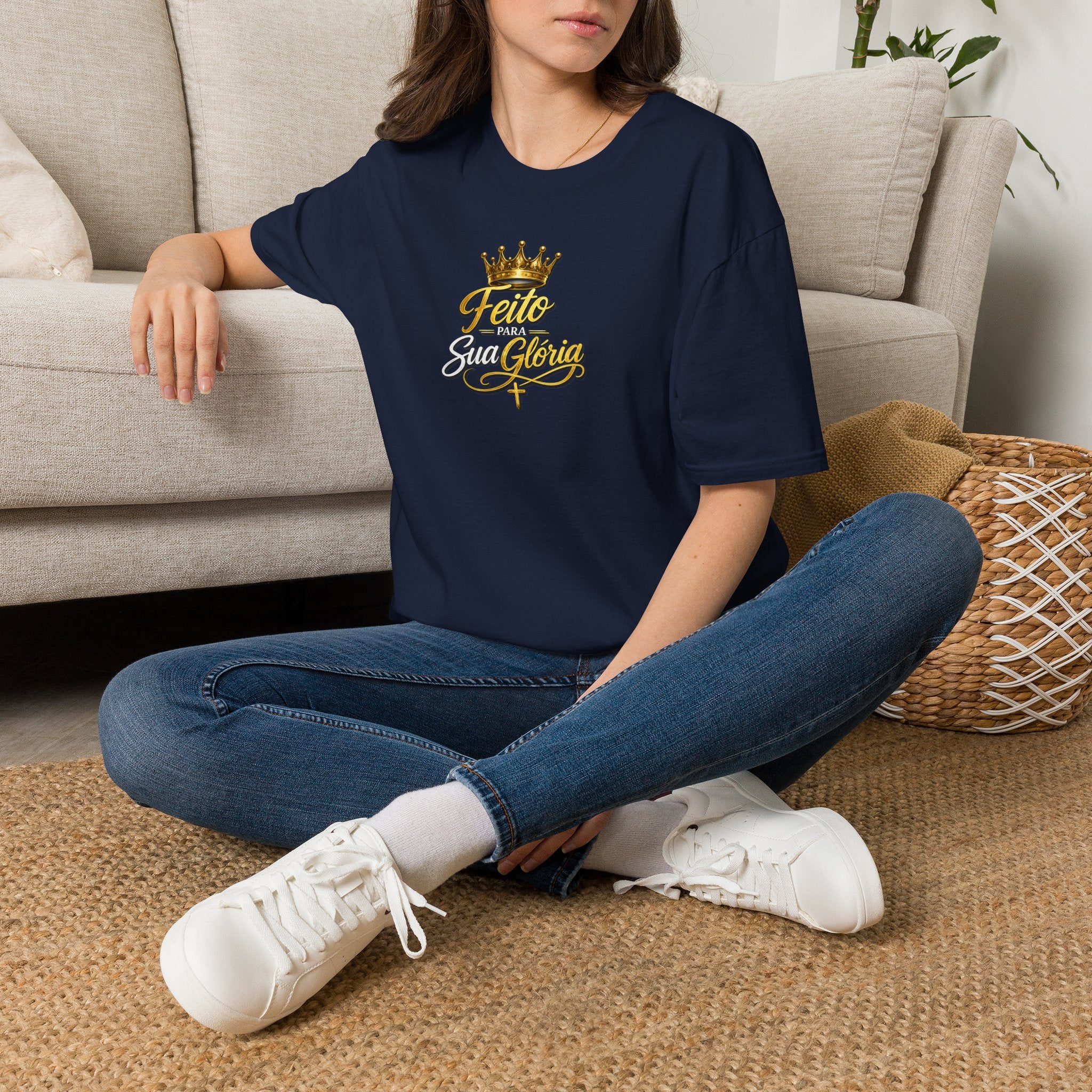 T-Shirt "Feito Para Sua Glória"