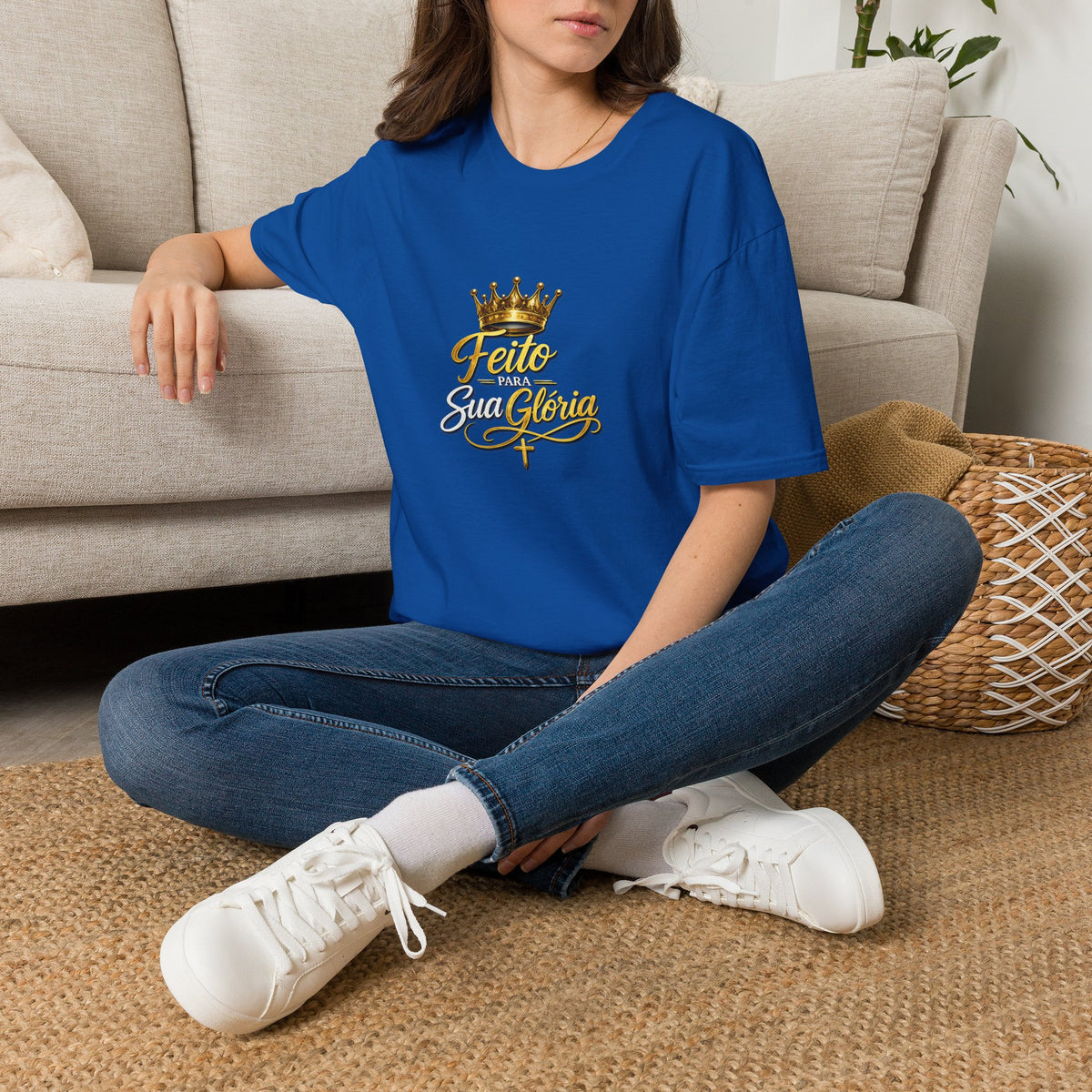T-Shirt "Feito Para Sua Glória"