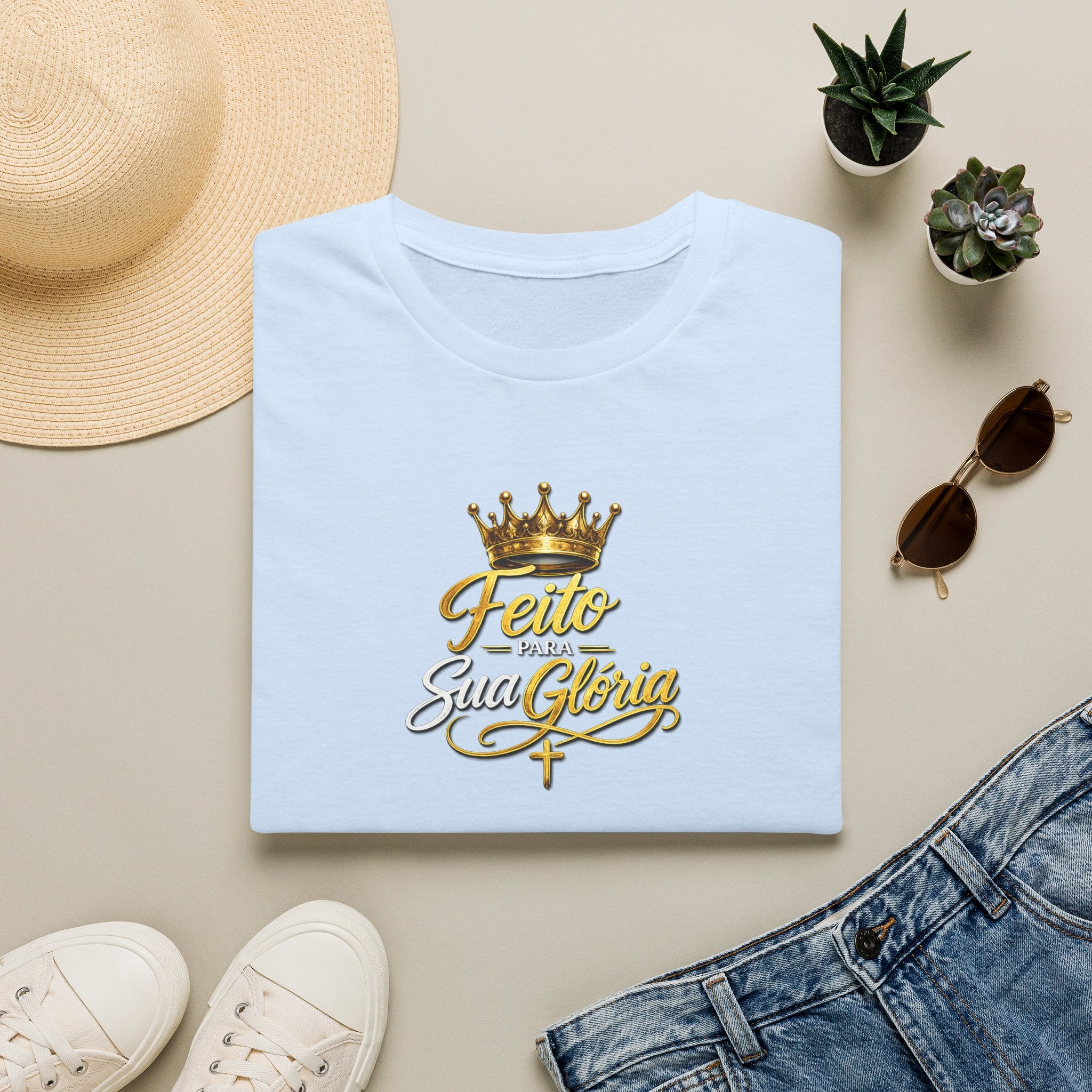 T-Shirt "Feito Para Sua Glória"