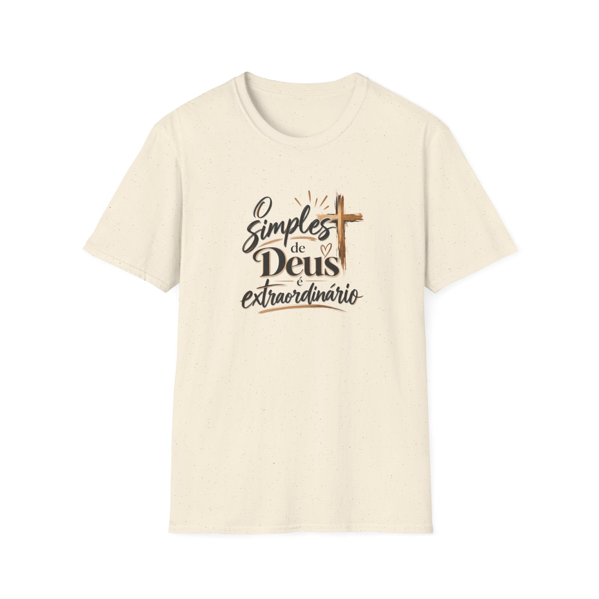 T-Shirt — "O Simples de Deus é Extraordinário"