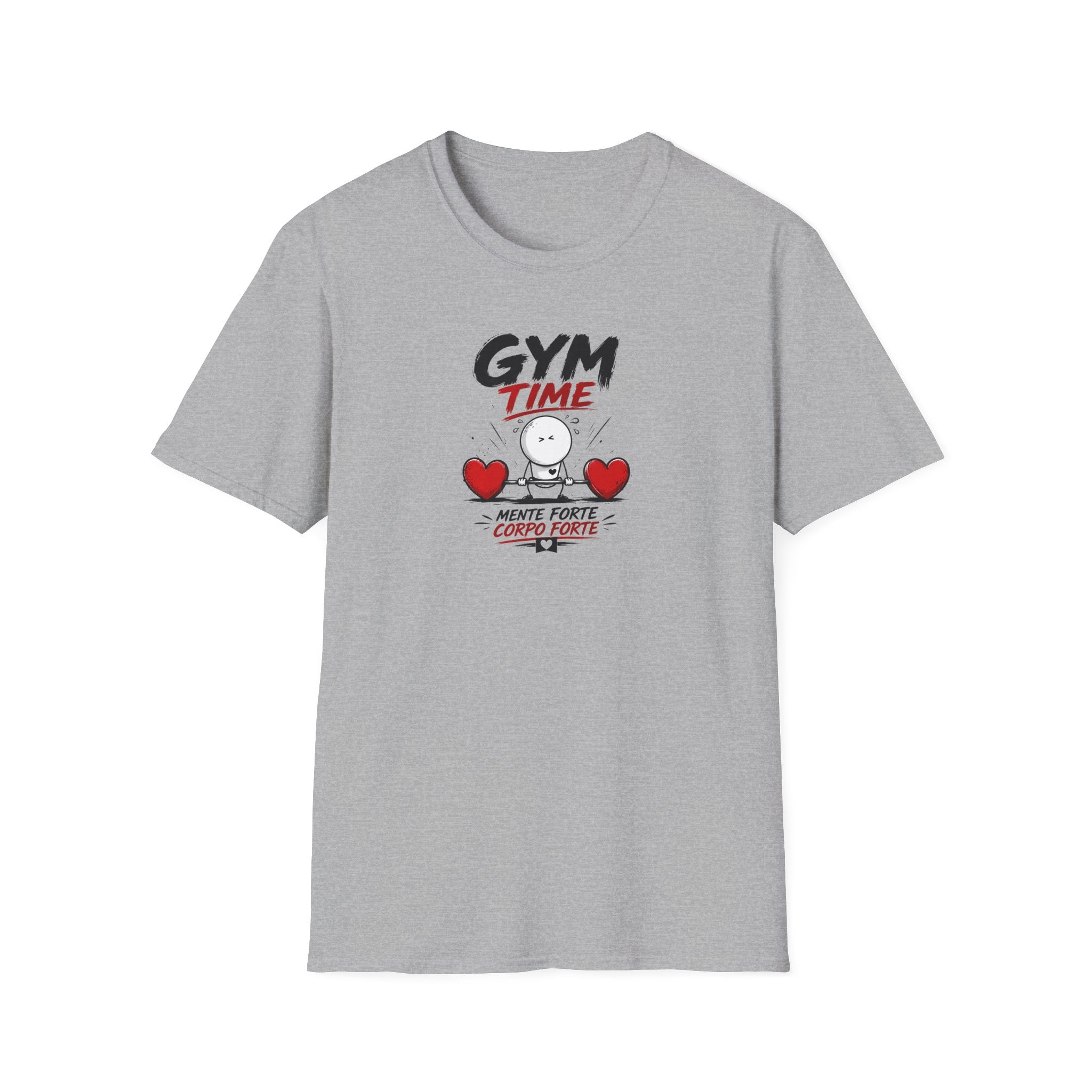 T-Ship "Gym Time, mente forte corpo forte