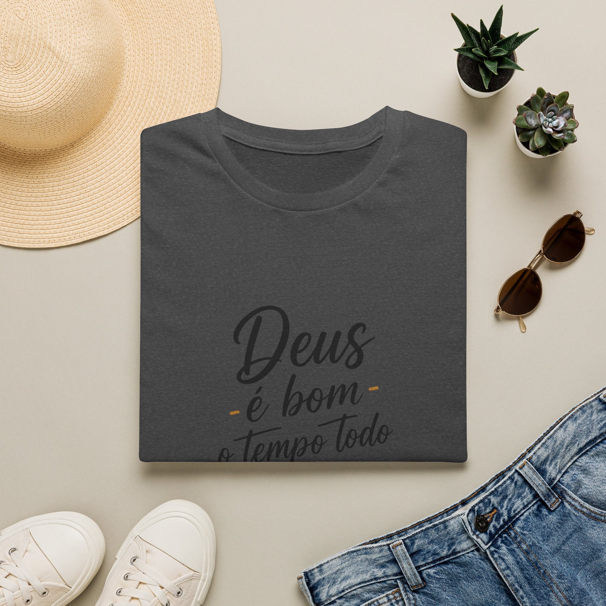 T-Shirt "Deus é bom o tempo todo"