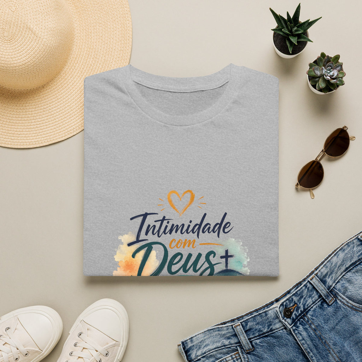 T-Shirt "Intimidade com Deus"