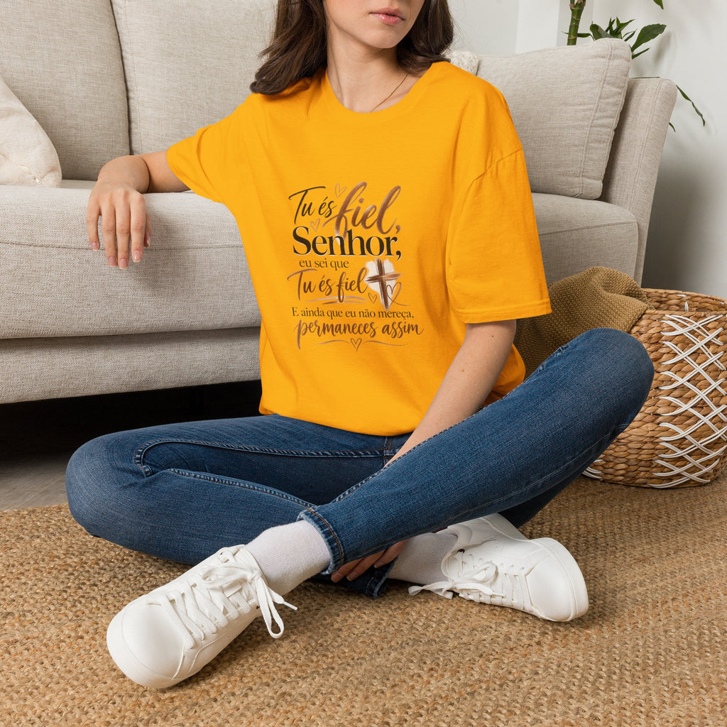 Tu Es Fiel Señor Christian Faith T-Shirt