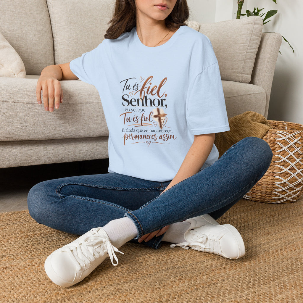 Tu Es Fiel Señor Christian Faith T-Shirt