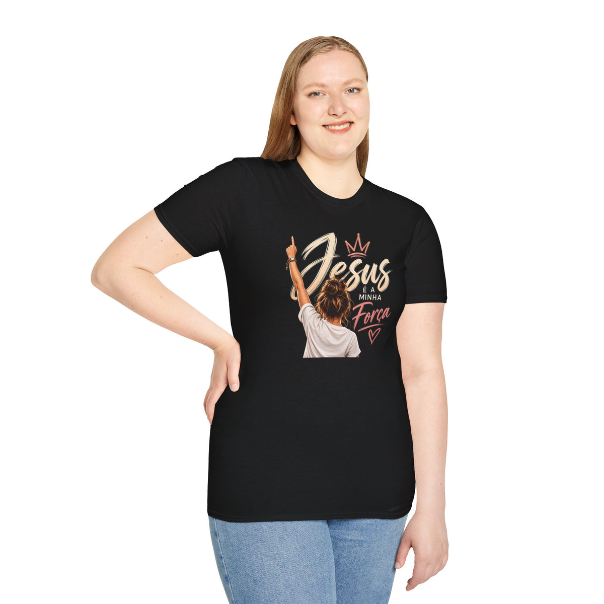 T-Shirt — Jesus é minha força