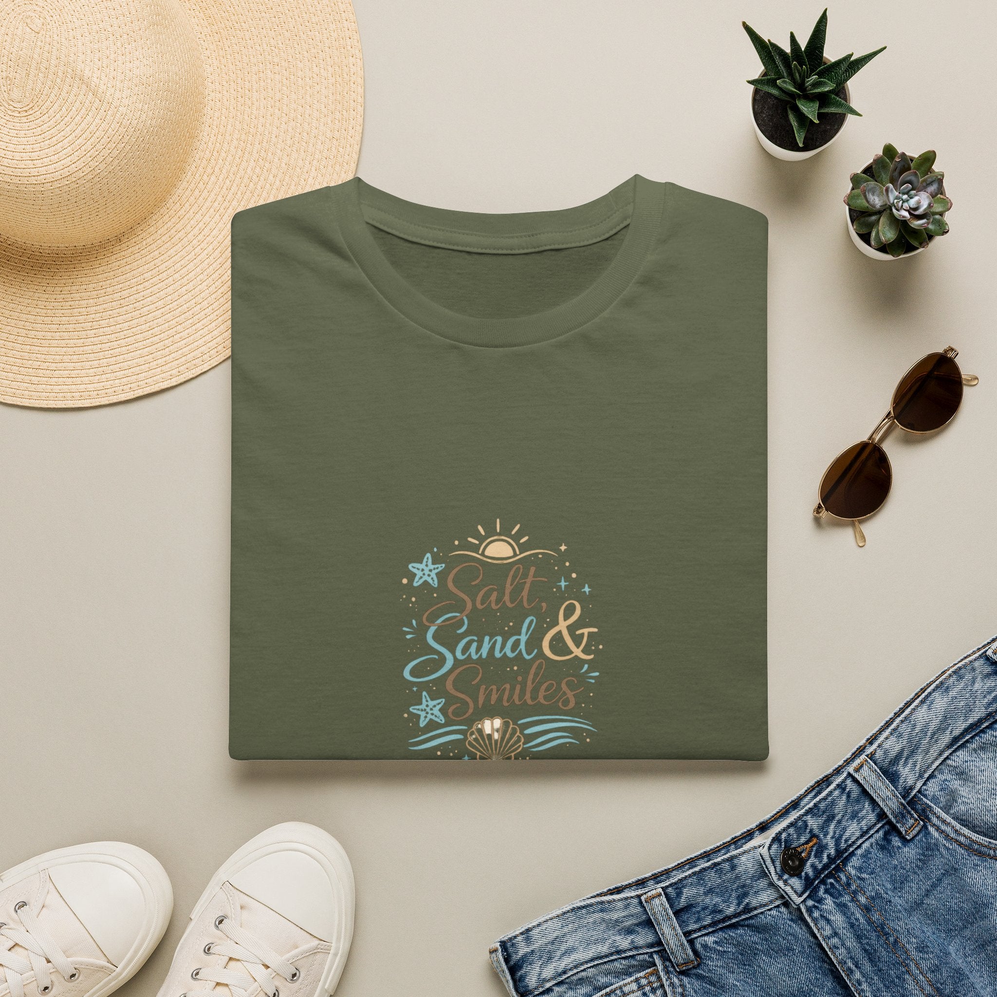 T-Shirt "Salt, Sand & Smiles"