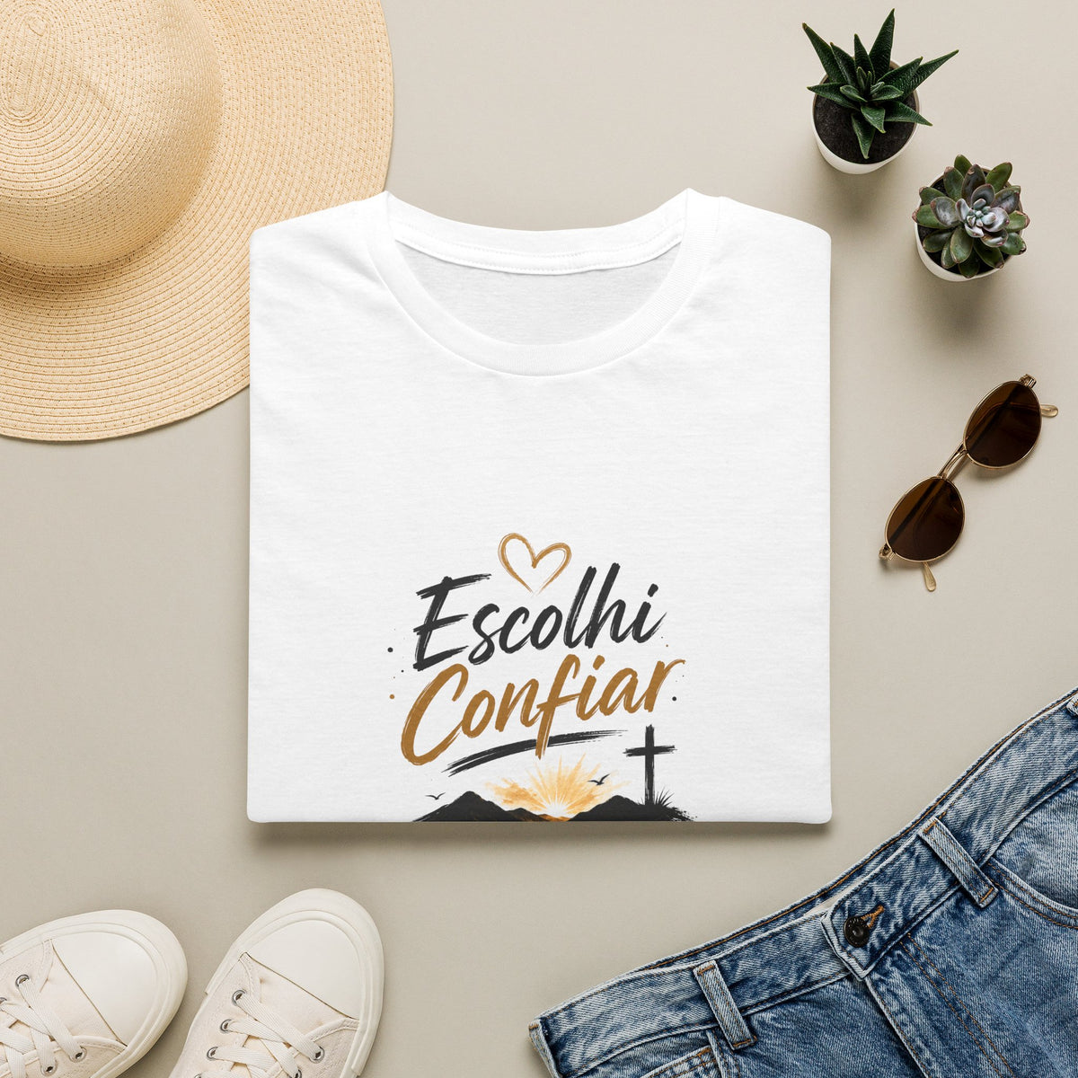T-Shirt — "Escolhi Confiar"