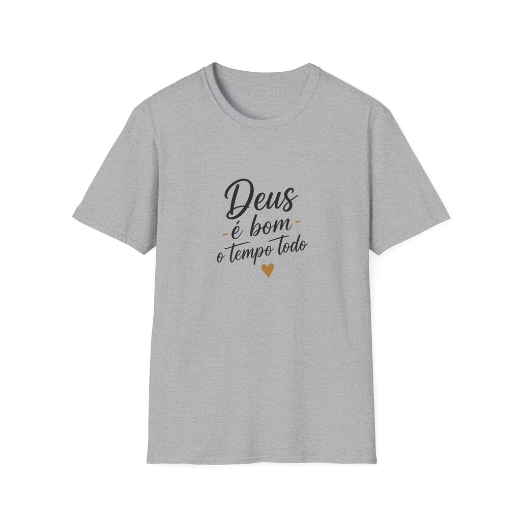 T-Shirt "Deus é bom o tempo todo"