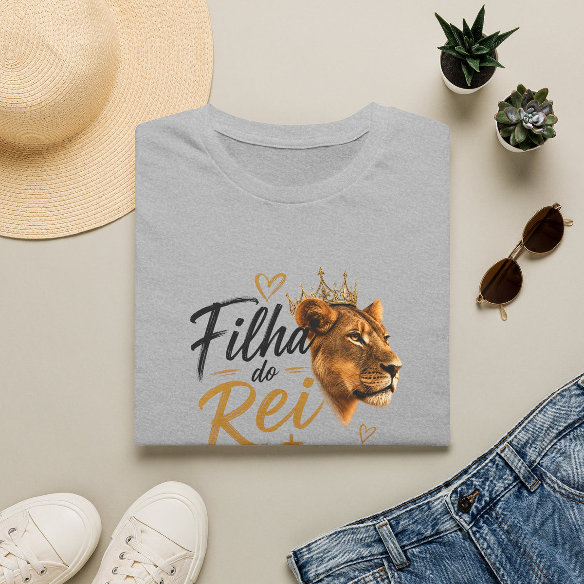 T-Shirt "Filha do Rei"