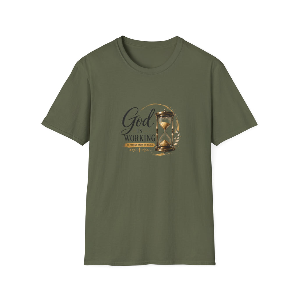 T-Shirt "God Is Working"