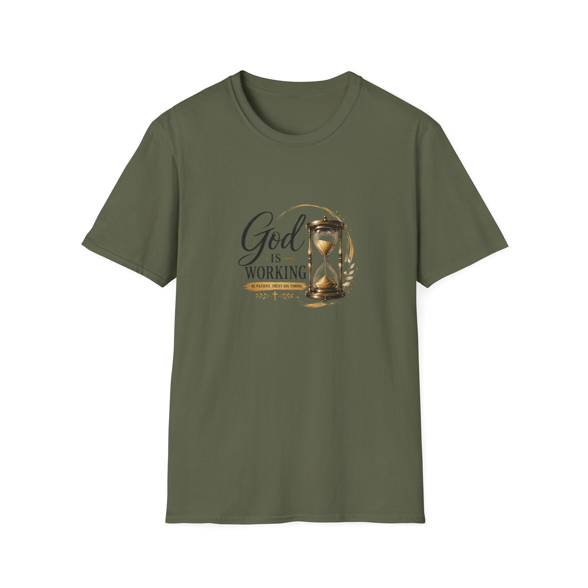 T-Shirt "God Is Working"