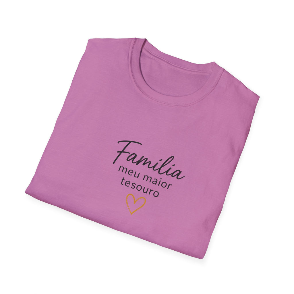 T-Shirt "Familia meu maior tesouro"