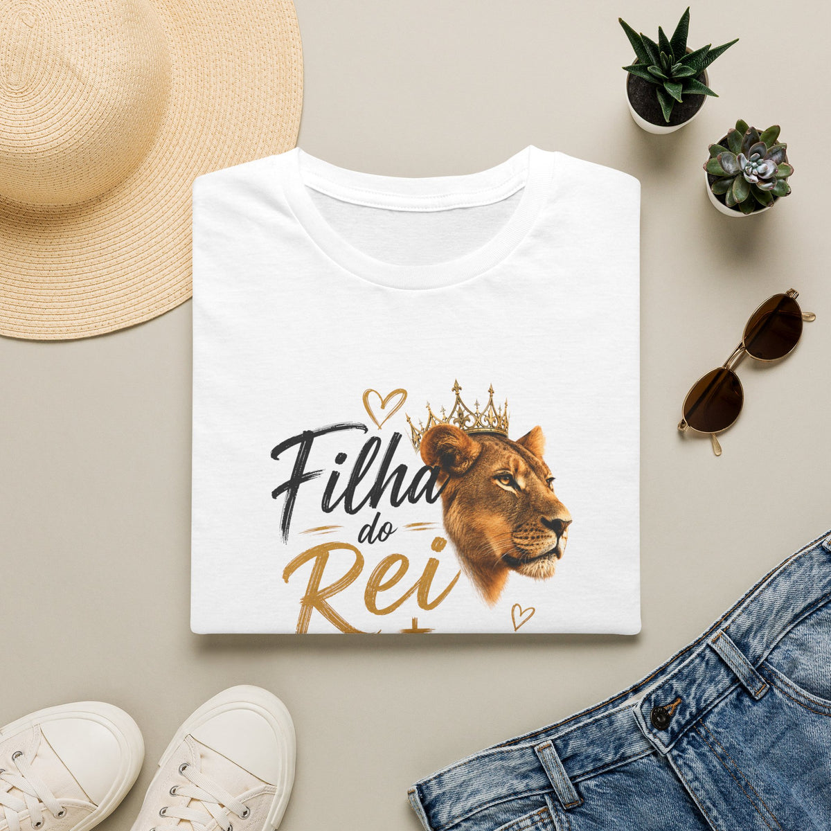 T-Shirt "Filha do Rei"