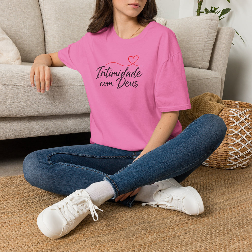 T-Shirt "Intimidade com Deus"
