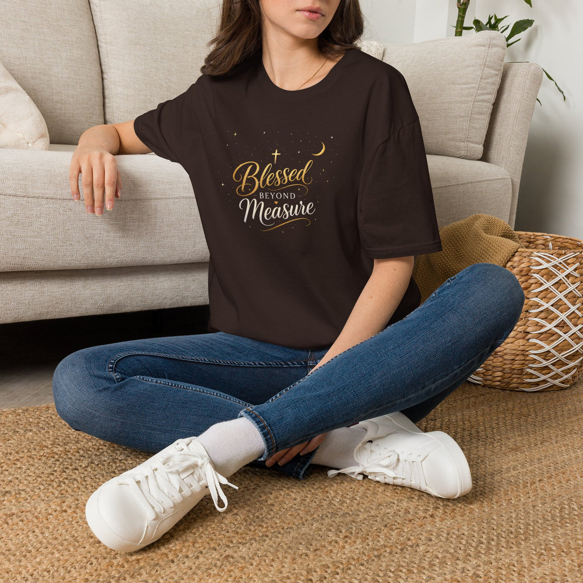 T-Shirt "Blessed beyond measure"